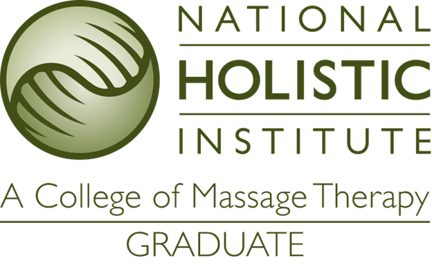 National Holistic Institute- College of Massage Therapy Graduate logo